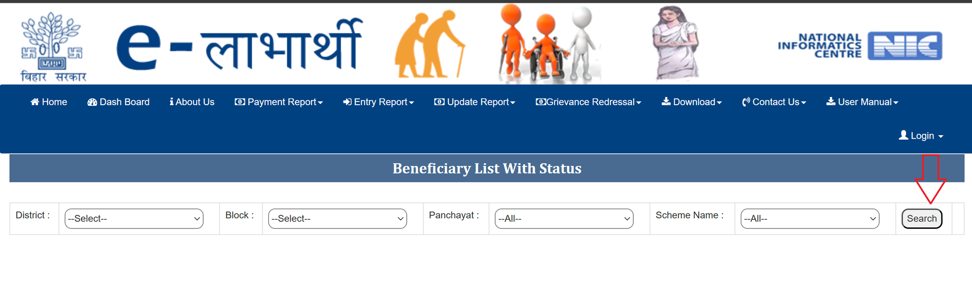 Beneficiary List With Status